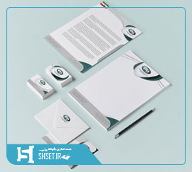 نمونه طراحی سربرگ شرکت